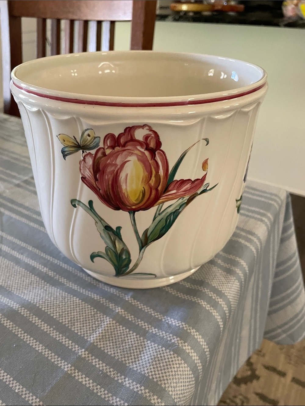 Villeroy & Boch White Porcelain 'Bouquet' Marked Dish - Picture 3 of 8